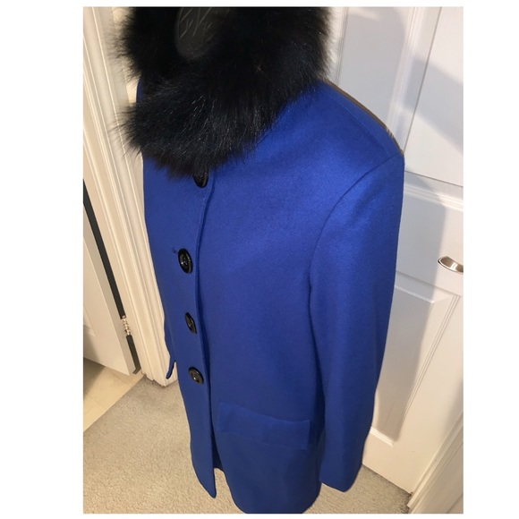 Alice & Olivia ‼️ SALE‼️ sapphire blue wool cashmere coat - Picture 10 of 17